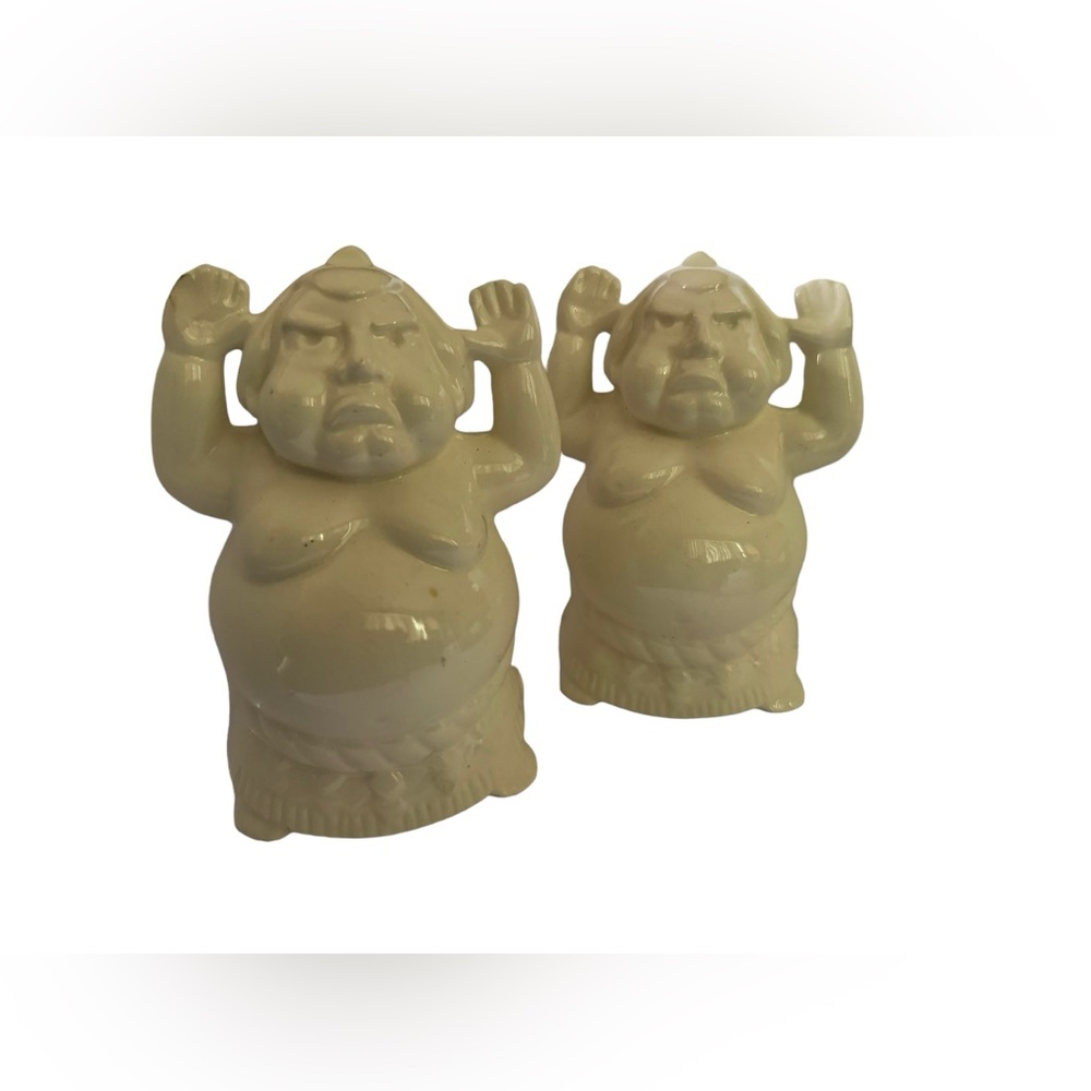 Pair of Benihana Sumo Wrestler